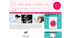 Desktop Screenshot of fix-the-leaky-pipeline.ch